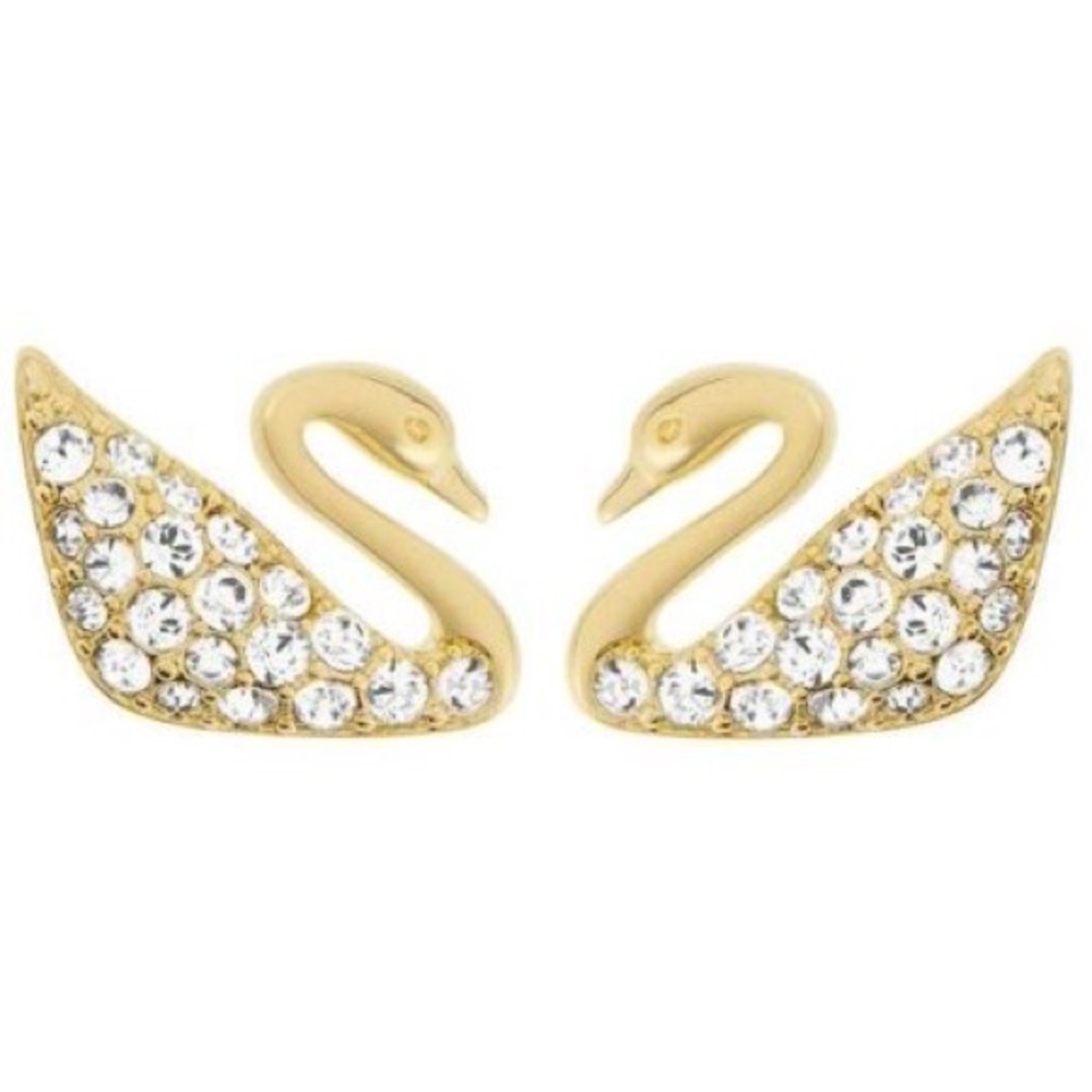 Swarovski Swam Mini Pierced Earrings